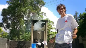 Relevo navarro en Mozambique: cooperantes de Cruz Roja sustituyen a otros dos navarros en un dispositivo de emergencia