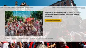 El indignante anuncio de un campamento por San Fermín que promete "alcohol, besos y correr el terror del encierro"