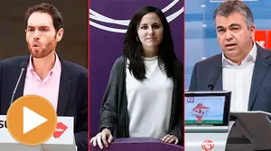 Sergio Sayas, Ione Belarra y Santos Cerdán se verán las caras en un debate a tres televisado en Navarra
