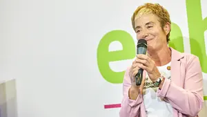 Tristeza en la sede de Bildu en Pamplona: Pozueta no levanta el ánimo tras 'escaparse' su escaño