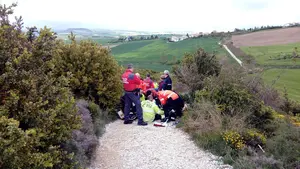 Fallece de un infarto un peregrino que hacía el Camino de Santiago en Navarra: no se pudo hacer nada