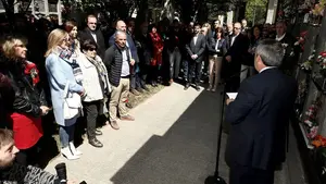 Asirón se planta en el homenaje a Tomás Caballero mientras sigue sin condenar el terrorismo de ETA