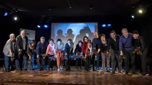 Una conocida actriz impulsa un programa en Navarra para que los mayores se conviertan en actores de teatro