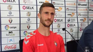 Oier Sanjurjo, ante el ascenso: "Prefiero ganármelo en el campo, sería una explosión de júbilo y de alegría"