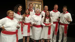 La jota navarra resuena en la comarca de Pamplona con la proclamación de ganadores del Villa de Burlada