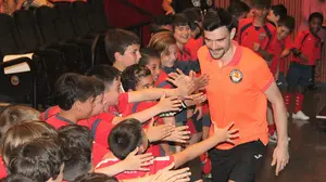 El Ribera Navarra cierra la temporada en la fiesta de la escuela de fútbol sala y fútbol 8 en Ribaforada
