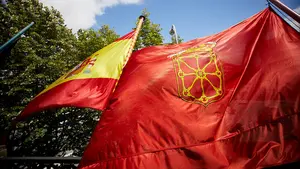 Navarra, fiesta y banderas