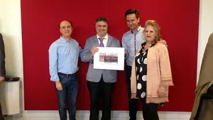 La Pamplonesa será la protagonista del cupón de la ONCE: cinco millones y medio de boletos difundirán su imagen 