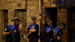 Maya pone fin a los okupas de Jarauta: la policía los desaloja y tapiará su acceso antes de San Fermín