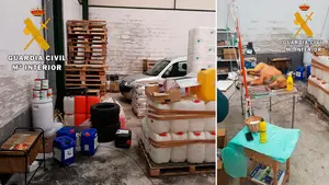 Veterinario ilegal en Navarra: sorprenden a un hombre mientras operaba a un perro en una nave industrial