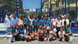 Las calles del centro de Pamplona, escenario del V Torneo de Pádel Ana a favor de las personas con Autismo