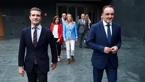 Pablo Casado cita este viernes en Pamplona a toda la c&uacute;pula del PP y se ver&aacute; tambi&eacute;n con Javier Esparza