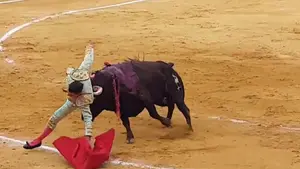 Terrible cogida de Octavio Chacón en Teruel, que toreará en Pamplona a los Miura en apenas una semana