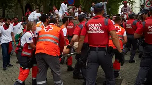 El estadounidense corneado en el cuello en el primer encierro sigue ingresado con pronóstico grave