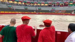 ‘No se puede’: se suspende la segunda corrida de los Sanfermines por la gran tormenta en Pamplona