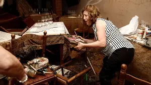 Tafalla, devastada por la riada: la ciudad amanece con coches destrozados y múltiples daños materiales