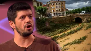 Un premio millonario agridulce: el lobo Manu Zapata muestra su apoyo por las inundaciones a su pueblo Tafalla