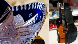 Localizan a un mariachi de Zaragoza que había perdido su guitarra en San Fermín gracias a un CD guardado en la funda