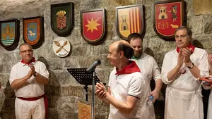 Nuevo premio para La Pamplonesa: la banda recibe el 33 "Gallico de Oro" de la peña Napardi