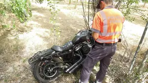 Herido muy grave un joven de 23 años en un accidente entre su motocicleta y una furgoneta en Tafalla