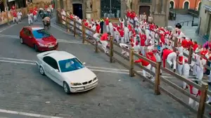 Los encierros de San Fermín ya se ven en Asia: así los retrata el tráiler de la película china rodada en Navarra