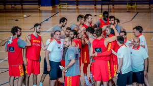 Dos ausencias de renombre: la selección española de baloncesto aterriza en Pamplona antes de su amistoso