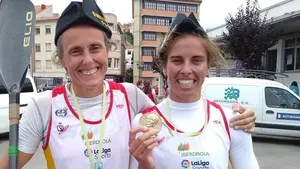 La navarra Amaia Osaba se proclama vencedora absoluta del Descenso Internacional del Sella en K-2