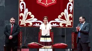 La socialista María Chivite toma posesión como nueva presidenta del Gobierno de Navarra