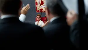 Chivite, 'presa' de sus socios nacionalistas: la presidenta esquiva la polémica de los homenajes etarras en Navarra