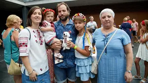 De Chernobyl a Pamplona: Katia y Denis, los niños que 'huyen' cada verano de "la ciudad donde no crece la hierba"