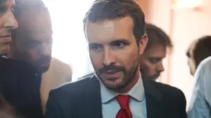 Casado indica que el "éxito" de Navarra Suma marca el camino en España: "El centro y la derecha deben ir unidos"