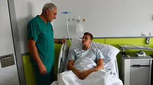 El portero navarro Sergey Hernández sufre un problema en el corazón descubierto en una revisión médica