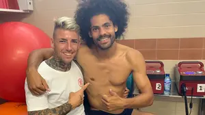 Aridane y Brandon liman asperezas, despu&eacute;s de que Arrasate los expulsara del entrenamiento en Tajonar