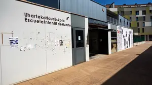 Reabre parcialmente la escuela infantil de Huarte que se cerró al carecer de protección al fuego