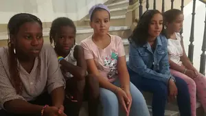 Los niños saharauis que huyen de las "condiciones infrahumanas" del desierto pasan el verano en Navarra