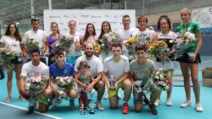 Marta Sexmilo e Iñaki Montes continúan imponiendo su ley en el Campeonato Navarro Absoluto de tenis