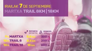 Noáin se prepara para recibir este sábado a las personas participantes en el IV DravetTrail solidario