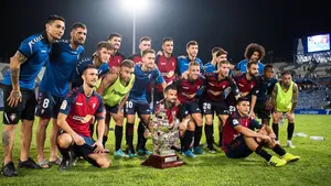 Osasuna se entrena en Cartaya antes de regresar a Pamplona y disfrutar de tres días de descanso