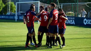 Partidazo en Tajonar: Osasuna golea al Arenas de Getxo con tres tantos de Iván Martínez "Barbero"
