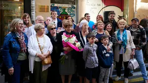 Así luce la placa en memoria de Iñaki Astondoa, miembro de Los Iruña'ko: el homenaje en imágenes