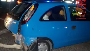 Un detenido y tres heridos con pron&oacute;stico reservado: el saldo de un accidente en Muruarte de Reta