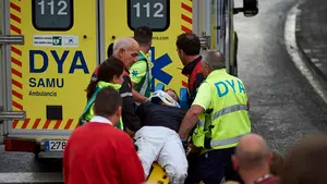 "Estaba totalmente en shock, nunca había visto una cornada así", relata uno de los corredores de Sangüesa