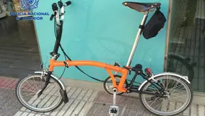 Detenido en Tudela por robar del interior de un coche una bici plegable valorada en 2.000 euros