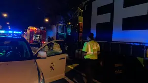 Abierta la carretera de Irun tras el incendio de un camión en el interior del túnel de Belate