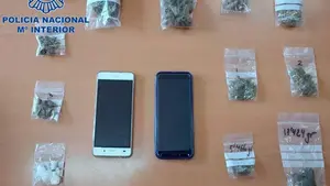 Le cierran el 'chiringuito': detienen en Tudela a una mujer que vendía cocaína, marihuana y hachís