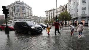 Intensifican la alerta en Navarra: lluvias como las que anegaron Pamplona amenazan gran parte de la Comunidad