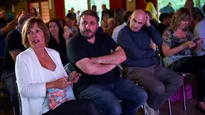 Barkos presume ya de haber arrinconado junto al PSN a Navarra Suma en su intención de imponer el euskera