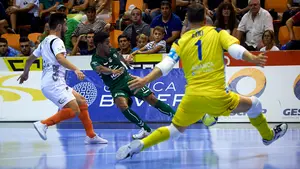 Las mejores imágenes del primer partido de Osasuna Xota en Pamplona ante el Burela