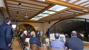 CaixaBank se reúne con accionistas en Navarra para explicarles los últimos resultados de la entidad