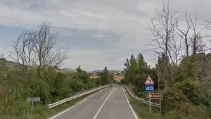 Corte total al tráfico durante las obras: cerrarán un tramo de la NA700 para reparar el puente de Ibero